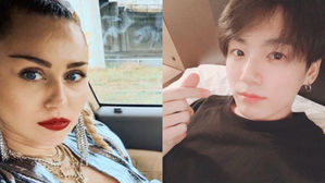 [SBS Star] Miley Cyrus Likes JUNGKOOK's Fanmade Video