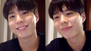 [SBS Star] VIDEO: Park Bo Gum's Beauty Shines Even in the Middle of the Night