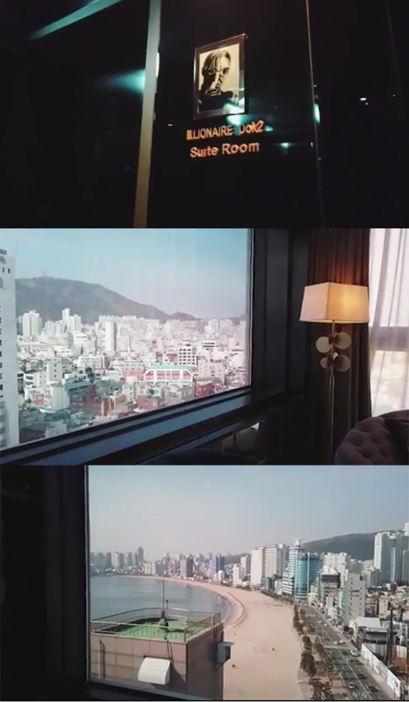 본인 소유 호텔 자랑한 도끼(사진=도끼 인스타그램 캡처)