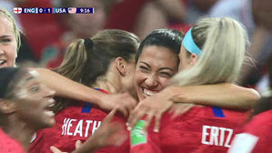 '모건 헤딩골' 미국, 잉글랜드 꺾고 결승&hellip;4번째 우승 도전!