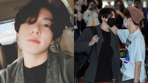 [SBS Star] BTS JUNGKOOK Spotted Wearing Hanbok at the Airport