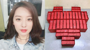 [SBS Star] Kim Jiwon Buys a Surprise Gift to Her Agency Staff Members