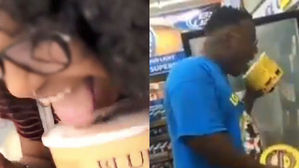 미국 마트서 '통 아이스크림 핥아먹기' 모방범죄 확산