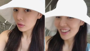 [스브스타] 현아가 입술 성형 논란 후 공개한 셀카 '세상 청순한 민낯'