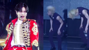 [SBS Star] VIDEO: SHINee TAEMIN's Wild Reaction to a Sudden 'Bug Attack' on Stage
