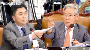 '발끈''울컥''버럭'&hellip;윤석열 청문회에서 '대리전' 벌인 김종민, 여상규 의원&hellip;