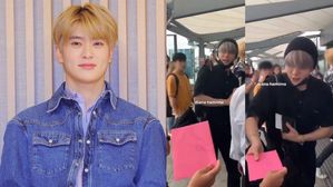 [SBS Star] VIDEO: NCT JAEHYUN Moves His 6-Year-Old Fan Who Came to See Him at the Airport