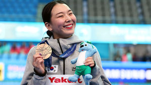 광주세계수영 김수지, 한국다이빙 사상 첫 메달&hellip;여자 1ｍ 동메달