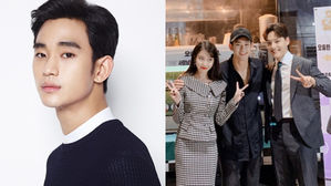 [SBS Star] Kim Soo Hyun Makes a Surprise Visit to IU & Yeo Jin Goo's Drama Set