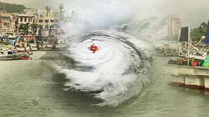 태풍 '다나스', 내일 전남 상륙&hellip;남부 700mm 폭우 비상