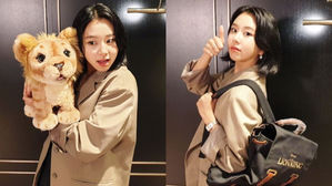 [SBS Star] TWICE CHAEYOUNG Gets Invited to 'Lion King' Premiere Thanks to Her Look?