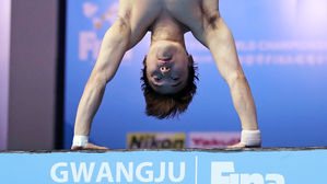 광주수영 우하람, 10ｍ 플랫폼도 도쿄올림픽 출전권 획득&hellip;4위로 결승행