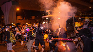 홍콩 '백색테러' 규탄시위 앞두고 흉기 공격 사건 발생