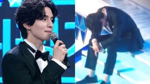 [SBS Star] Lee Dong Wook Becomes Emotional While Filming the Last Episode of 'Produce X 101'