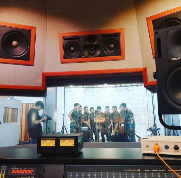 Enlisted boy group members and actors