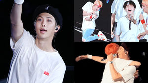 [SBS Star] BTS RM Gives His Fellow Members a Hug & They Show a Priceless Reaction