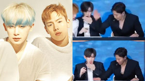 [SBS Star] VIDEO: MONSTA X WONHO & SHOWNU's Different Reaction to Bug Cracks up Fans