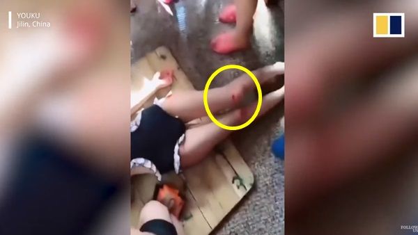 워터파크 덮친 3m '쓰나미'…파도 기계 고장에 '아수라장'