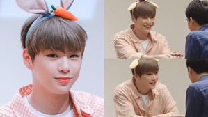 [SBS Star] Kang Daniel Welcomes Male Fan Who Came to His Fan Signing Event