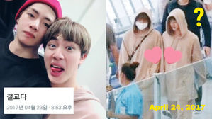 [SBS Star] V&middot;JIN Wore a Matching Outfit Right After Saying Their Friendship Was Over; Story Explained
