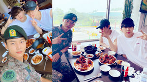 [SBS Star] VIXX LEO Disses N After Hanging Out with Him Near His Military Base?