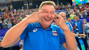 배구협회, 러시아 코치 '눈 찢기 세리머니'에 공식 항의