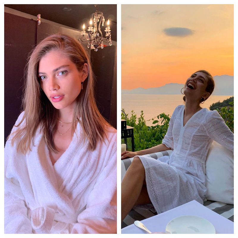 빅토리아시크릿 첫 트랜스젠더 모델 발탁된 삼파이우 (사진=빅토리아시크릿 공식 페이스북, 인스타그램 'valentts' 캡처)