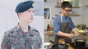 [SBS Star] EXO D.O. Can Continue Pursuing His Passion for Cooking in the Military?
