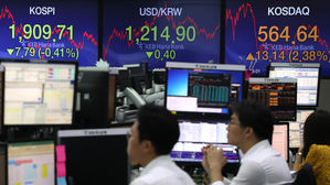 [속보] 코스피 엿새째 하락 1,910선 내줘&hellip;코스닥은 2%대 상승