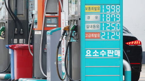 휘발윳값 3주 연속 오르며 1천500원선 '턱밑'
