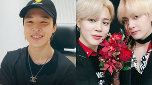 [SBS Star] VIDEO: BTS JIMIN Got His Ears Pierced for the First Time Because of V?
