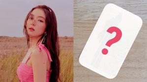 [SBS Star] Red Velvet IRENE Presents a 'Game-changing' Photo Card for the New Album