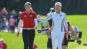 '배려도 1등' 고진영, 헨더슨에게 "너를 위한 관중이야"