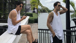 [SBS Star] Joo Won Flaunts His Muscular Body While Enjoying His Time in Thailand