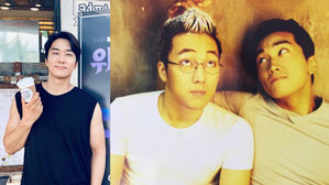 [SBS Star] Song Seung Heon Thanks So Jisub for a Snack Truck & Releases Eye-catching Past Photos
