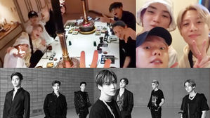 [SBS Star] VIDEO: BAEKHYUN Shares a Video of SuperM Members Bonding Over a Meal