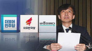 與 "조국 의혹 성실히 소명" vs 野 "거짓의 만리장성"