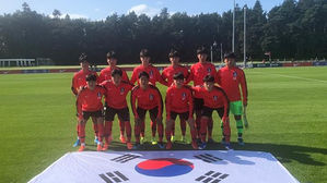 U-17 축구대표팀, 브라질과 친선전 2대1 패배