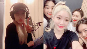 [SBS Star] CHUNG HA Smiles with Fellow I.O.I Members & Teases I.O.I's Comeback