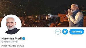 모디 총리 트위터 팔로워 5천만 명 돌파&hellip;오바마&middot;트럼프 이어 3위