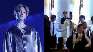 [SBS Star] Old Video of BTS JIMIN Dancing at His Teacher's Wedding Goes Viral Online