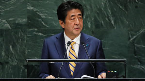 日 아베 "한국은 중요한 이웃&hellip;국가 간 약속 지켜야"