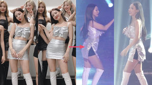 [SBS Star] Agency Explains Why TWICE NAYEON's Skirt Was Torn During Her Recent Performance