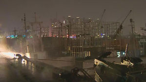 [목포 연결] 태풍 '미탁' 한반도 상륙…주택·도로 침수 등 피해 속출