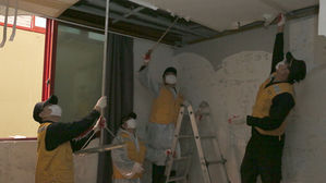 동해안 태풍 '미탁' 상흔&hellip;휴일도 잊은 복구 손길에 차츰 제모습