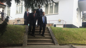 북한대표단, 대사관서 출발&hellip;2주 후 협상 여부 "미국에 물어봐라"