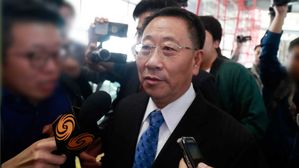 귀국차 경유지인 베이징에 도착한 북미 실무회담 북한대표 김명길 대사 (사진=연합뉴스)