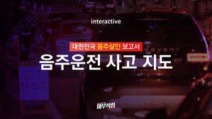 대한민국 '음주운전 사고' 지도, 우리 동네는 과연?