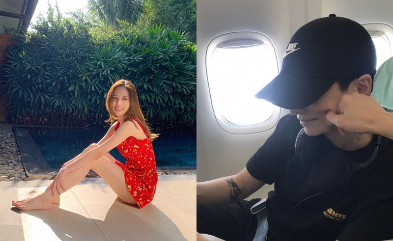 Hahn Seohee and Jung Daeun