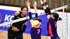 도로공사 앳킨슨, 무릎 부상으로 '아웃'&hellip;테일러 쿡으로 교체